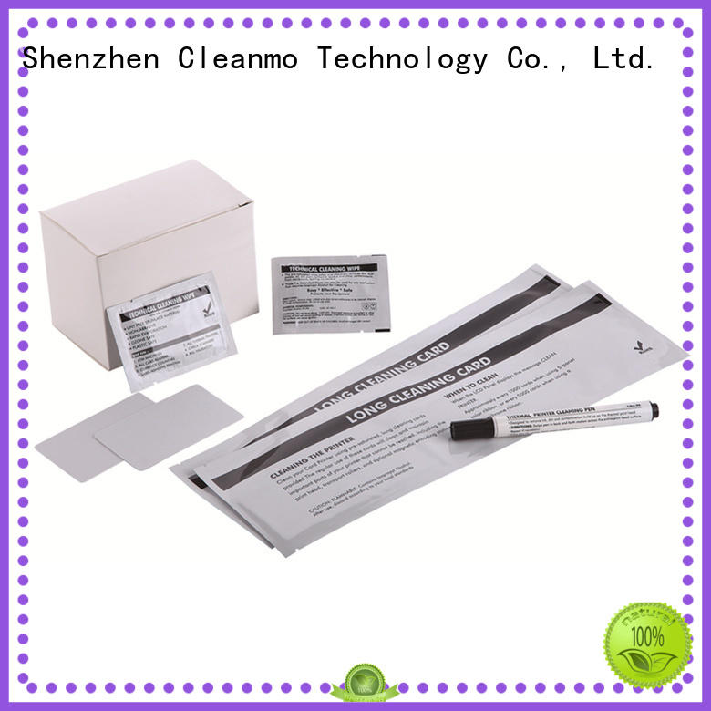 Cleanmo High and LowTack Double Coated Tape clean printer head manufacturer for ID card printers