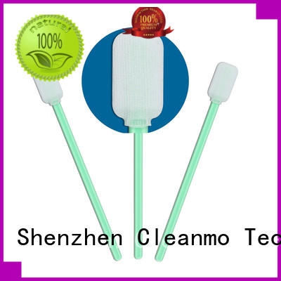 Cleanmo safe material dacron swabs supplier for general purpose cleaning