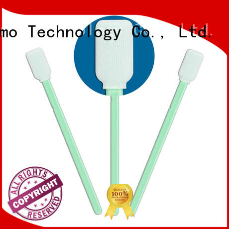 compatible Cleanroom polyester swab flexible paddle supplier for microscopes