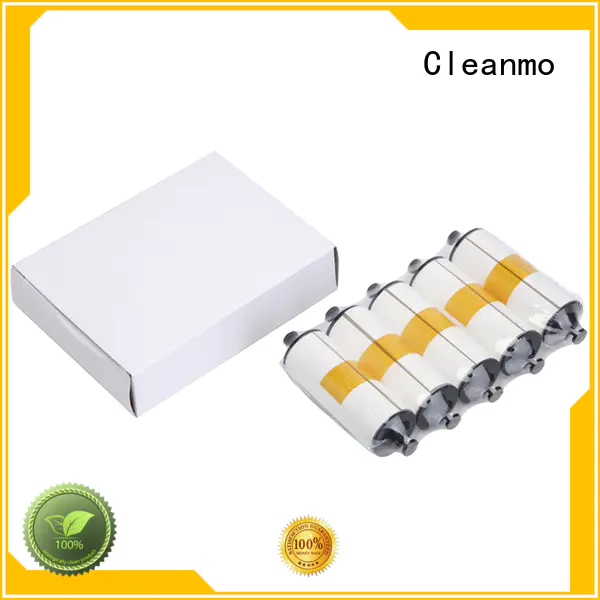 Cleanmo safe zebra printer cleaning factory for ID card printers