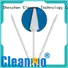 high quality cotton swab ESD-safe Polypropylene handle supplier for excess materials cleaning