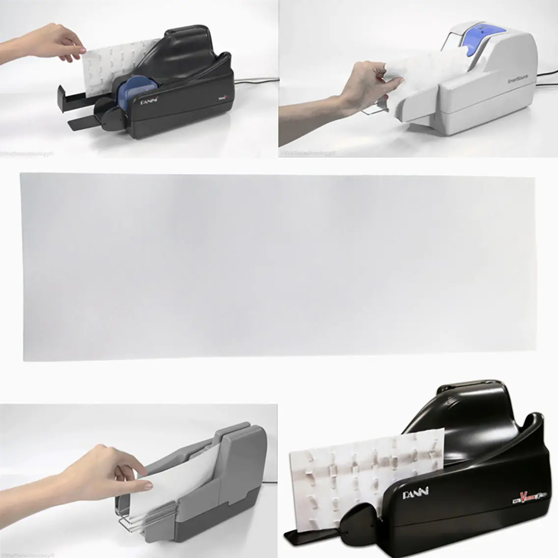 Cleanmo pvc check reader cleaning cards supplier for Digital Check TellerScan