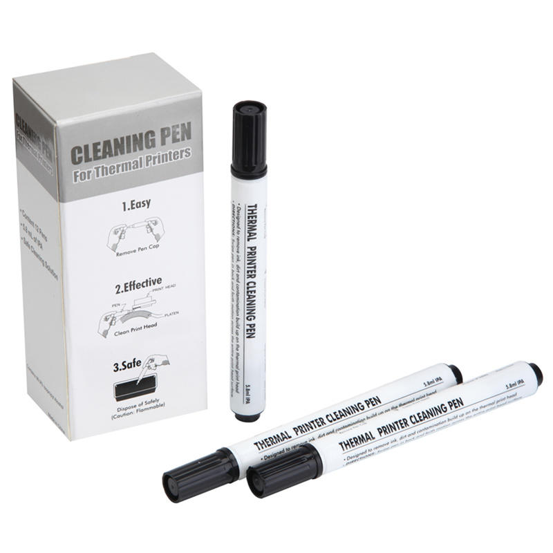 Cleanmo white thermal cleaning pen manufacturer for Re-transfer Printer Head