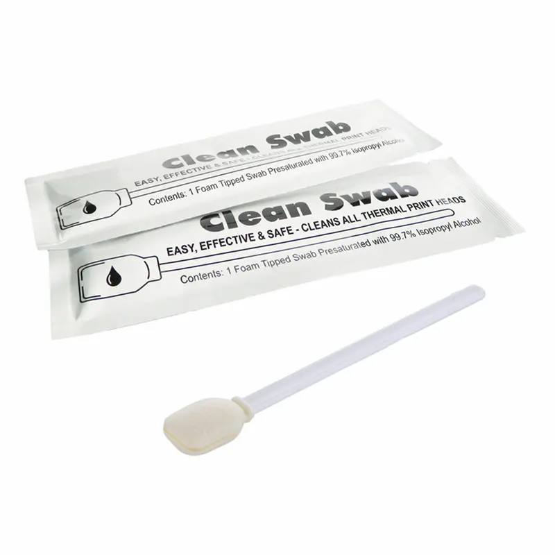 ODM high quality printhead cleaning swab Non abrasive manufacturer for ID Card Printers