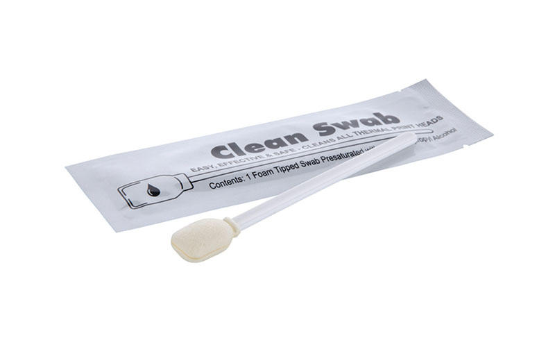 cost-effective clean printer head Electronic-grade IPA Snap Swab wholesale for ID card printers