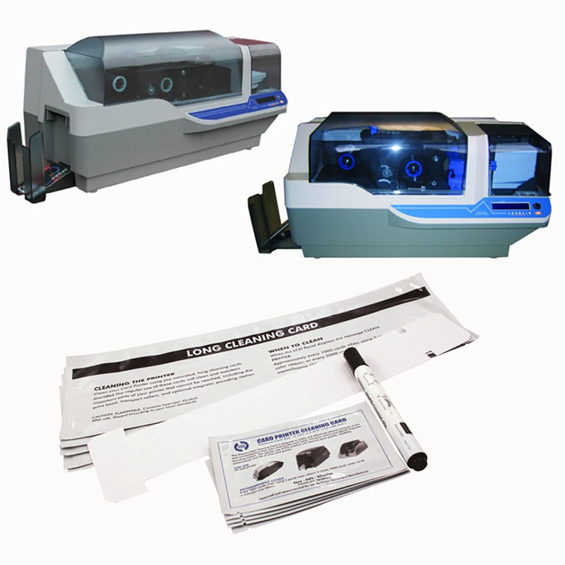 Cleanmo Aluminum foil packing Javeling Printer cleaning kit factory for Javelin J330i printers
