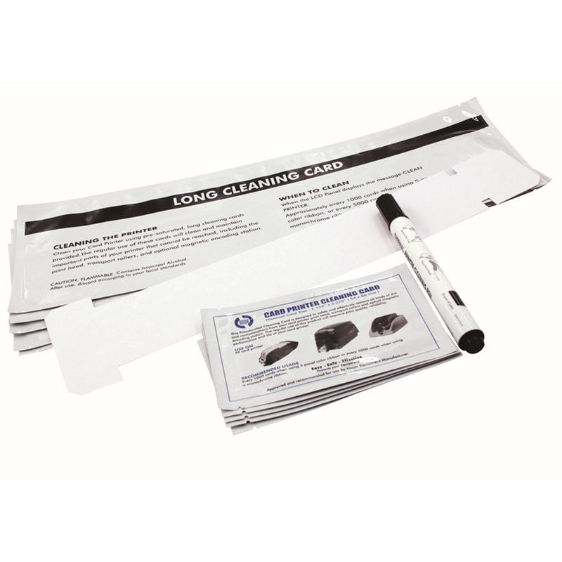 Cleanmo Aluminum foil packing long cleaning swabs manufacturer for Javelin J360i printers