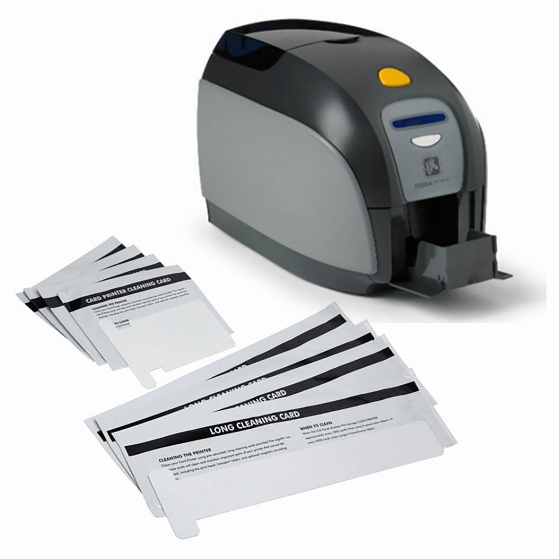 Cleanmo pvc zebra cleaning kit manufacturer for Zebra P120i printer