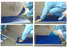 Wholesale OEM cleanroom tacky mats sensitive adhesive manufacturer for gowning rooms
