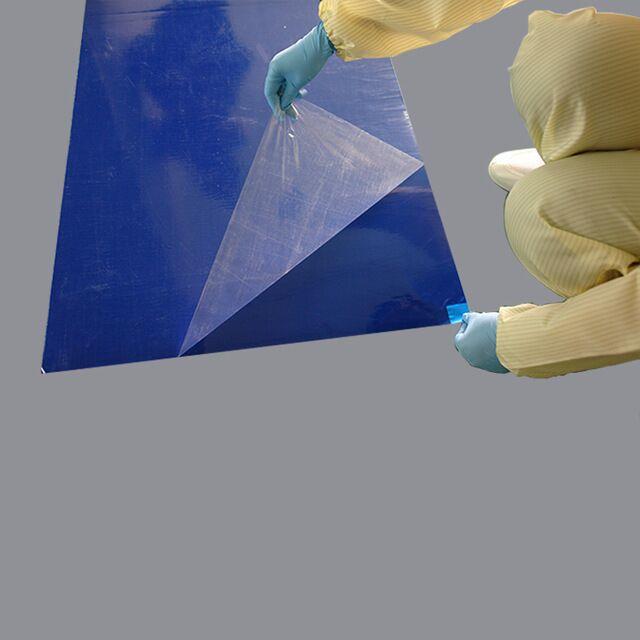 Cleanmo polystyrene film sheets cleanroom tacky mat supplier for hospitality industry