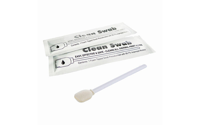 Cleanmo Sponge IPA pre-saturated cleaning swabs supplier for ATM/POS Terminals