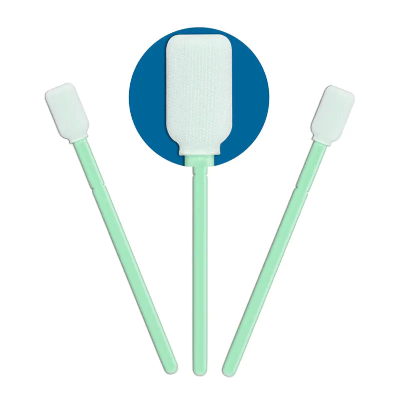 good quality sterile q tips Polypropylene handle supplier for test residues of previously manufactured products
