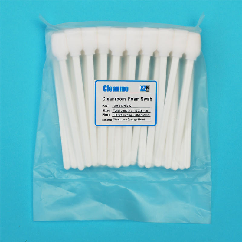 Cleanmo Polyurethane Foam texwipe swabs wholesale for Micro-mechanical cleaning