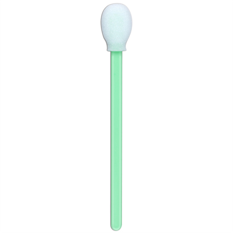 Cleanmo green handle long q tips manufacturer for Micro-mechanical cleaning-4