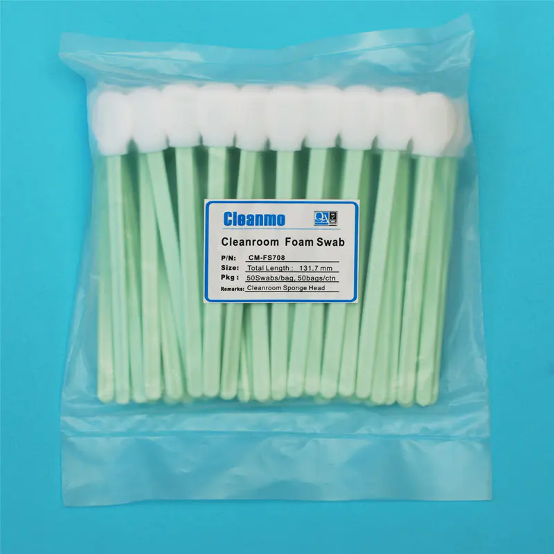 Cleanmo high quality sensor cleaning swabs supplier for excess materials cleaning