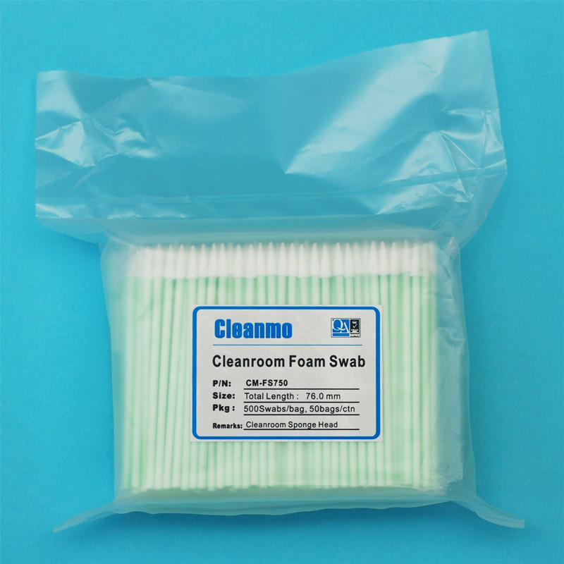 Cleanmo thermal bouded cleanroom swabs manufacturer for general purpose cleaning