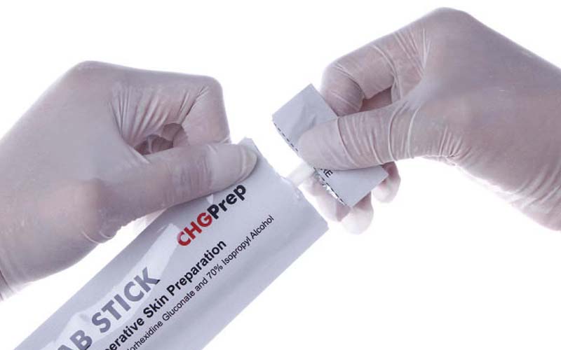Cleanmo latex-free applicator swabs wholesale for Dialysis procedures-8