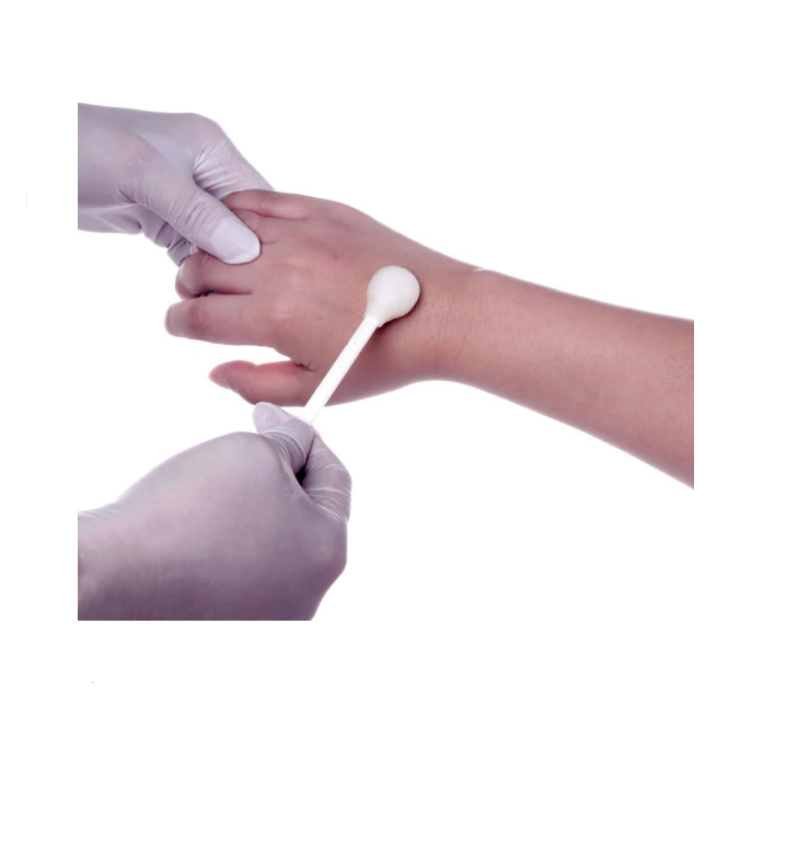 Cleanmo Polyurethane Foam anti bacterial swabs factory price for Surgical site cleansing after suturing-9