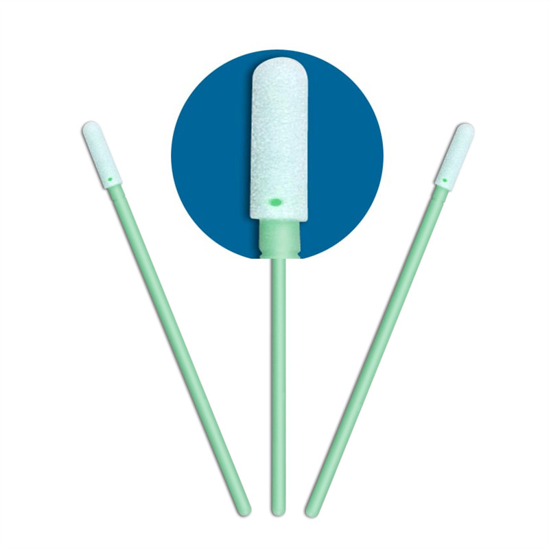 ESD-safe puritan cotton swabs small ropund head supplier for excess materials cleaning-1