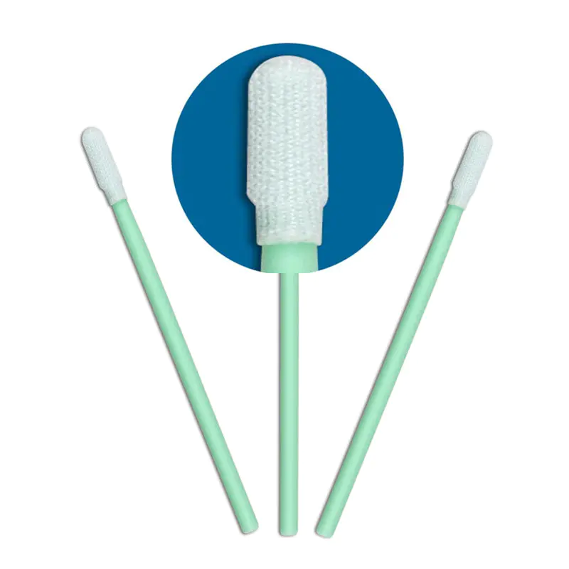 Cleanmo safe material Cleanroom polyester swab factory for optical sensors