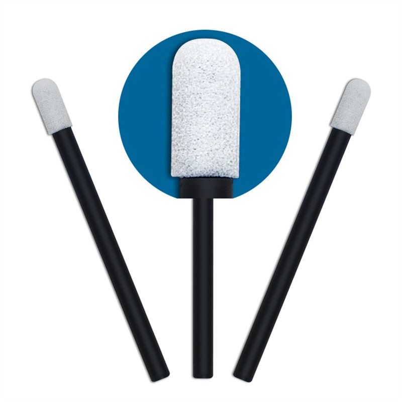 Cleanmo thermal bouded mouth sponges on a stick factory price for excess materials cleaning