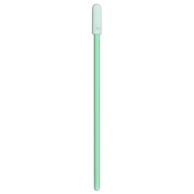Cleanmo double-layer knitted polyester fiber optic swabs manufacturer for optical sensors-4