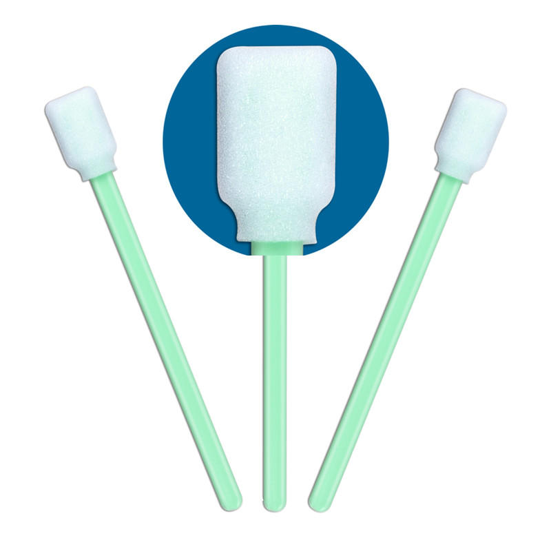 cost-effective foam swabsticks thermal bouded supplier for general purpose cleaning