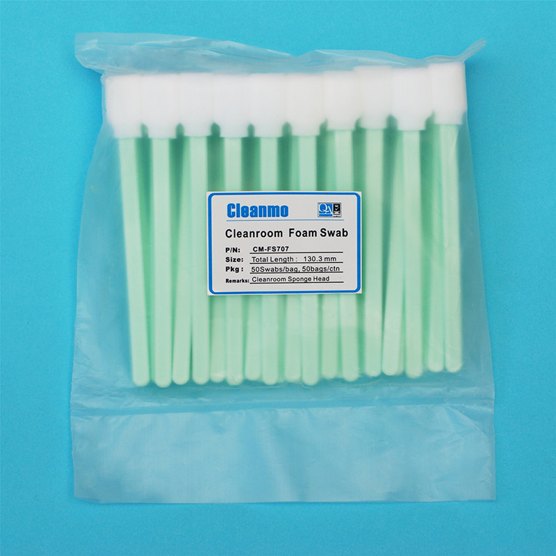 Cleanmo Bulk buy OEM lint free Sponge Swabs manufacturer for Micro-mechanical cleaning-7