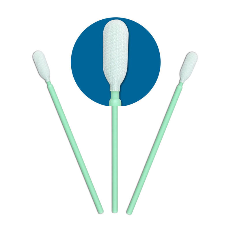 Cleanmo excellent chemical resistance long swabs factory for optical sensors
