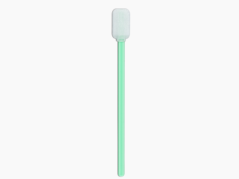 Cleanmo double-layer knitted polyester fiber optic swabs manufacturer for optical sensors-4