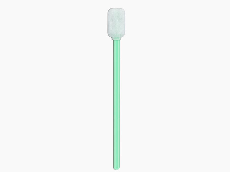 Cleanmo high quality cleanroom swabs foam polypropylene handle for microscopes