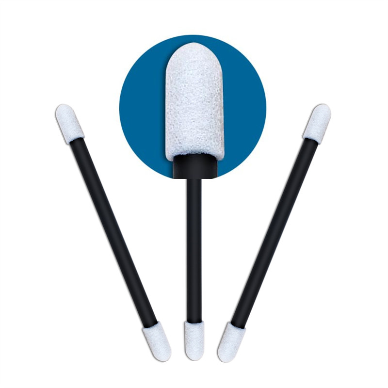 Cleanmo precision tip head organic cotton swabs supplier for Micro-mechanical cleaning-1