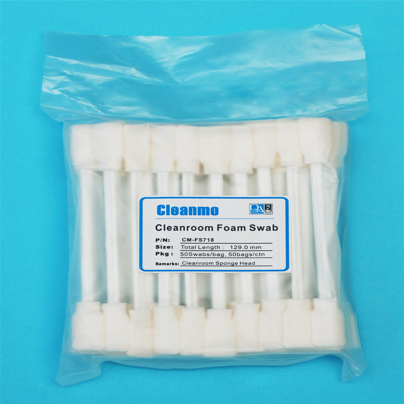 Cleanmo high quality cotton tips thermal bouded for Micro-mechanical cleaning