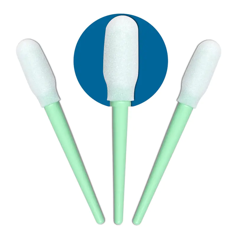 OEM high quality mouth swabs ESD-safe Polypropylene handle supplier for Micro-mechanical cleaning