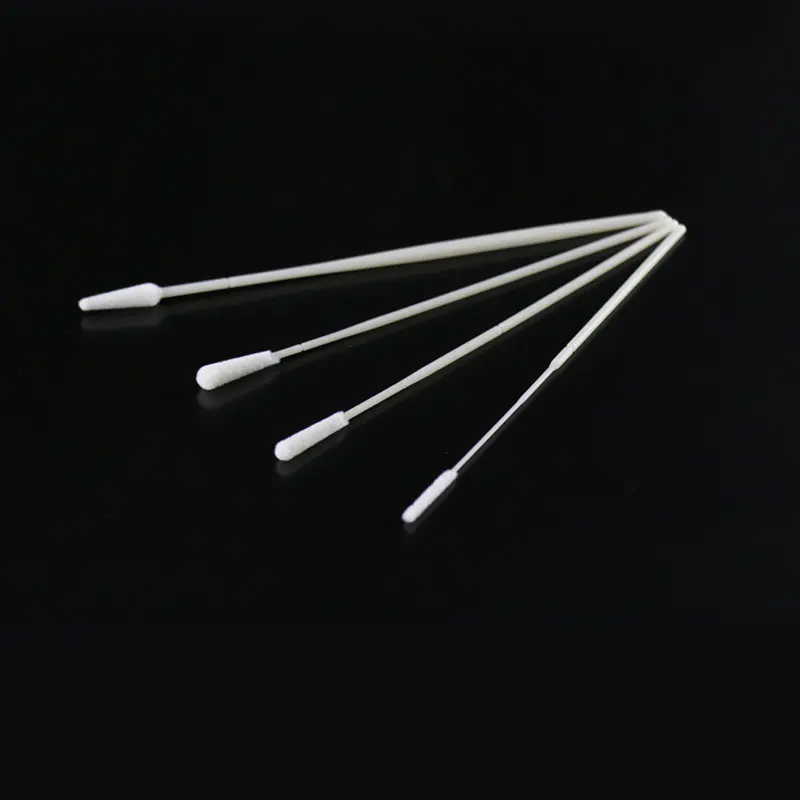 Cleanmo Nylon Fiber head sample collection swabs factory for hospital