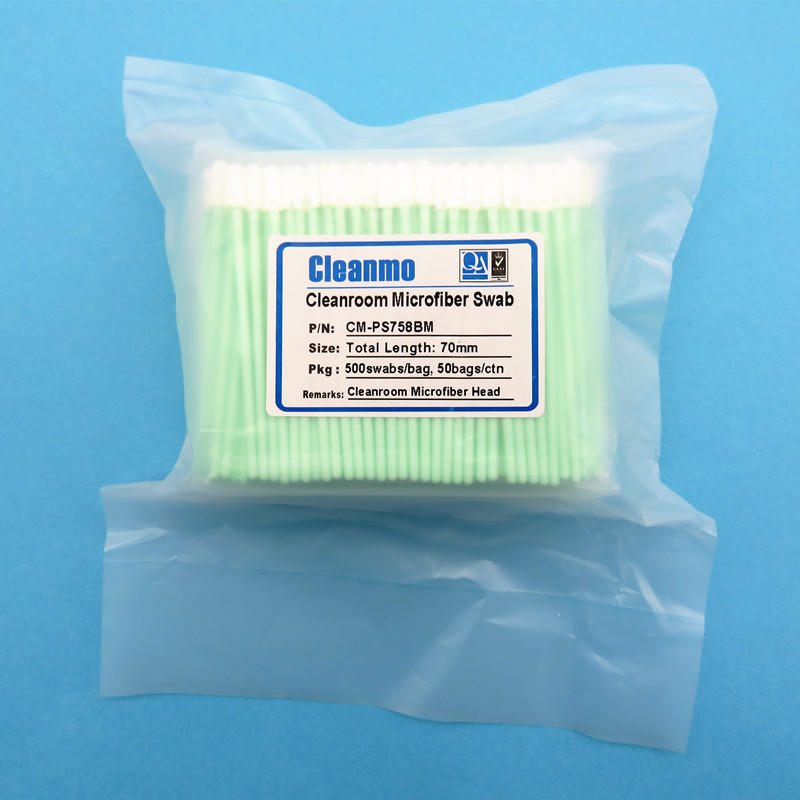 Cleanmo Polypropylene handle camera sensor cleaning swabs factory price for Micro-mechanical cleaning