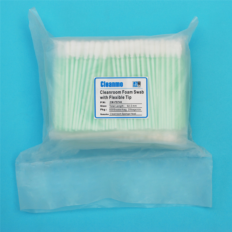 high quality sterile swab small ropund head factory price for excess materials cleaning-5