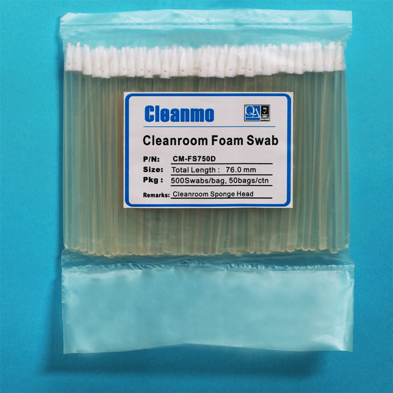 Cleanmo thermal bouded sponge mouth swabs wholesale for excess materials cleaning-5