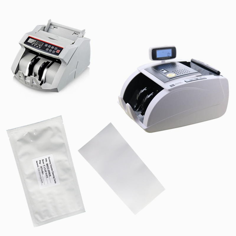 Cleanmo Spring Loaded Features credit card reader cleaner wholesale for Currency Counter-3