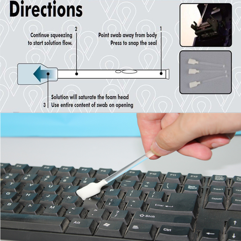 effective print head cleaning swabs PP factory for computer keyboards-8
