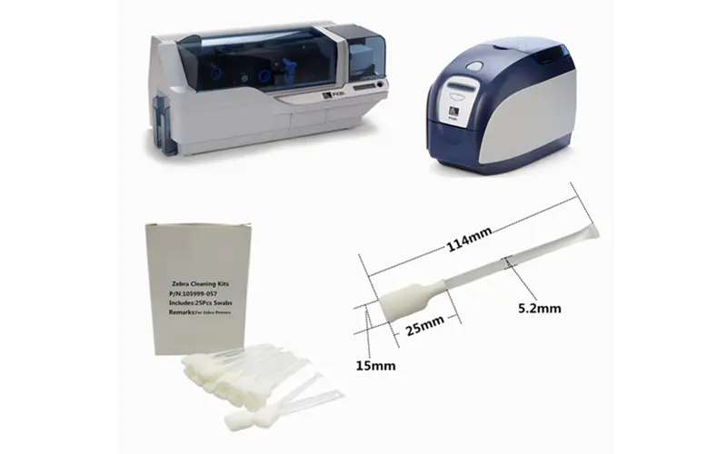 cost effective zebra cleaners pvc manufacturer for ID card printers
