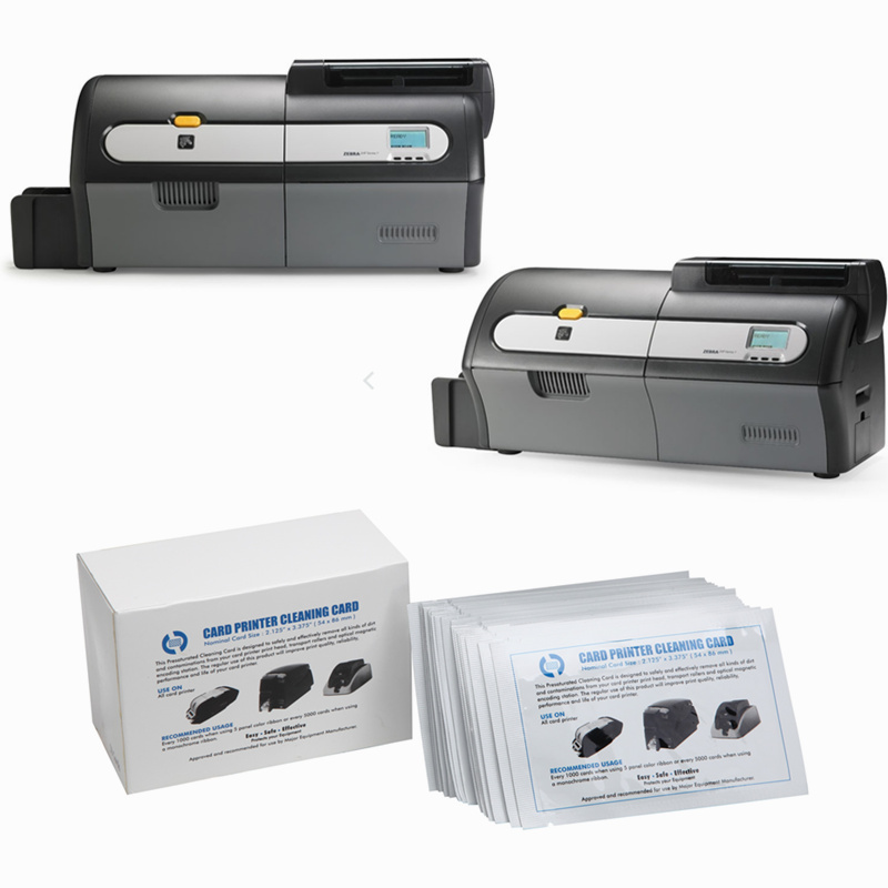 Cleanmo cost effective zebra printer cleaning cards manufacturer for ID card printers-4