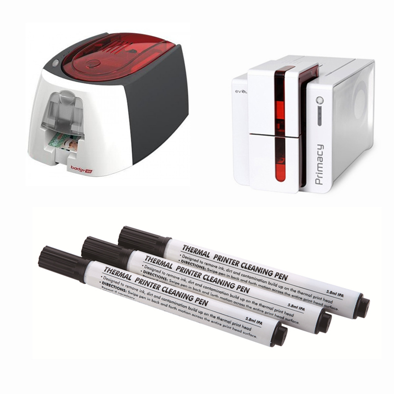 high quality laser printer cleaning kit Hot-press compound supplier for Evolis printer-5