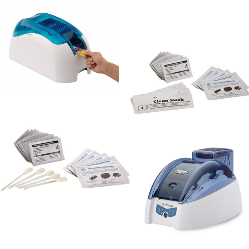 Cleanmo Electronic-grade IPA Snap Swab clean printer head manufacturer for Evolis printer