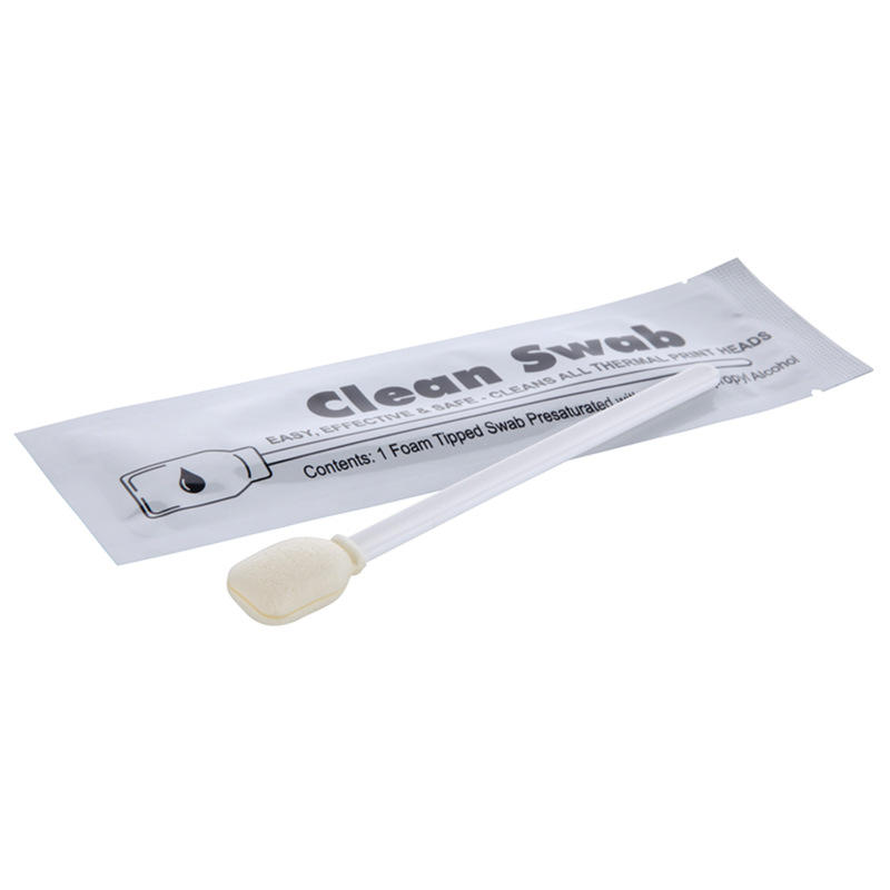 Cleanmo Aluminum Foil clean printer head manufacturer for Evolis printer