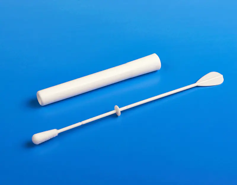 cost effective sampling swabs molded break point supplier for cytology testing