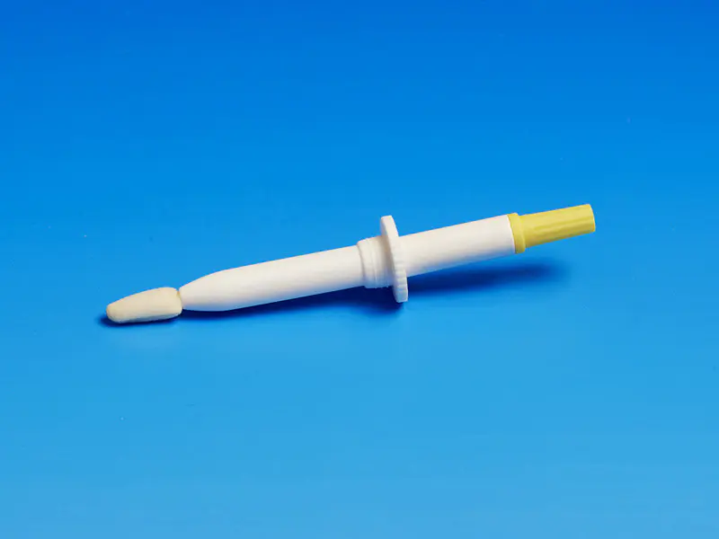 cost effective sampling swabs frosted tail of swab handle manufacturer for hospital