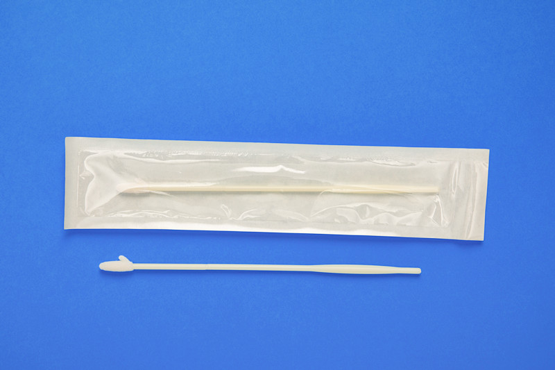 Cleanmo frosted tail of swab handle flocked nylon swab wholesale for molecular-based assays-8