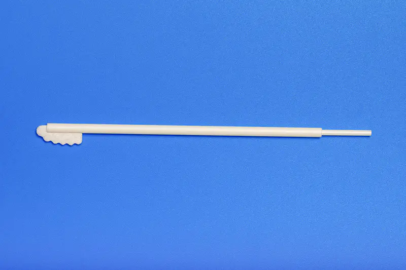 cost effective sample collection swabs frosted tail of swab handle manufacturer for hospital