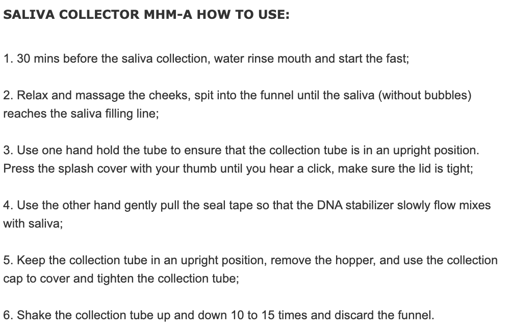 Cleanmo dna collection kit-3